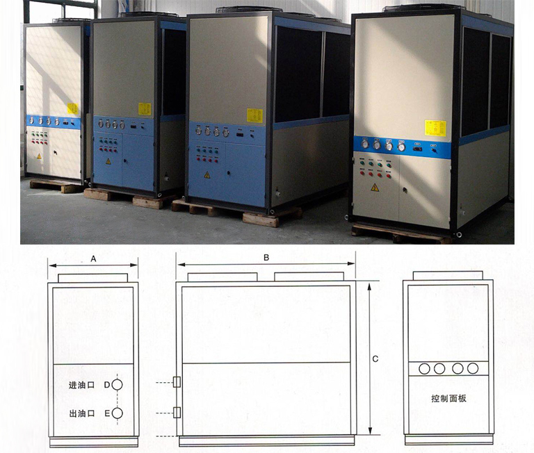 雙機(jī)組油冷機(jī)